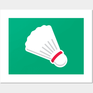 Badminton Shuttlecock Icon Posters and Art